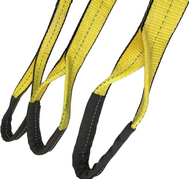 3100lbs Yellow Polyester Single Ply E&E Web Slings