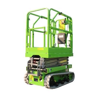 Crawler Scissor Lift Aerial Work Platform for Field Use