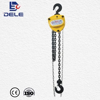 High Quality 2000kg with G80 Chain Manual Chain Block Chain Hoist