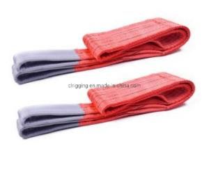 5t Red Polyester Flat Eye-Eye Webbing Sling 7: 1