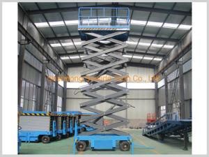 Electric Towable Lift Table Cherry Picker Man Lifter Skyjack Scissor Lift Cart Mobile Manual Hydraulic Aerial Lift Platform