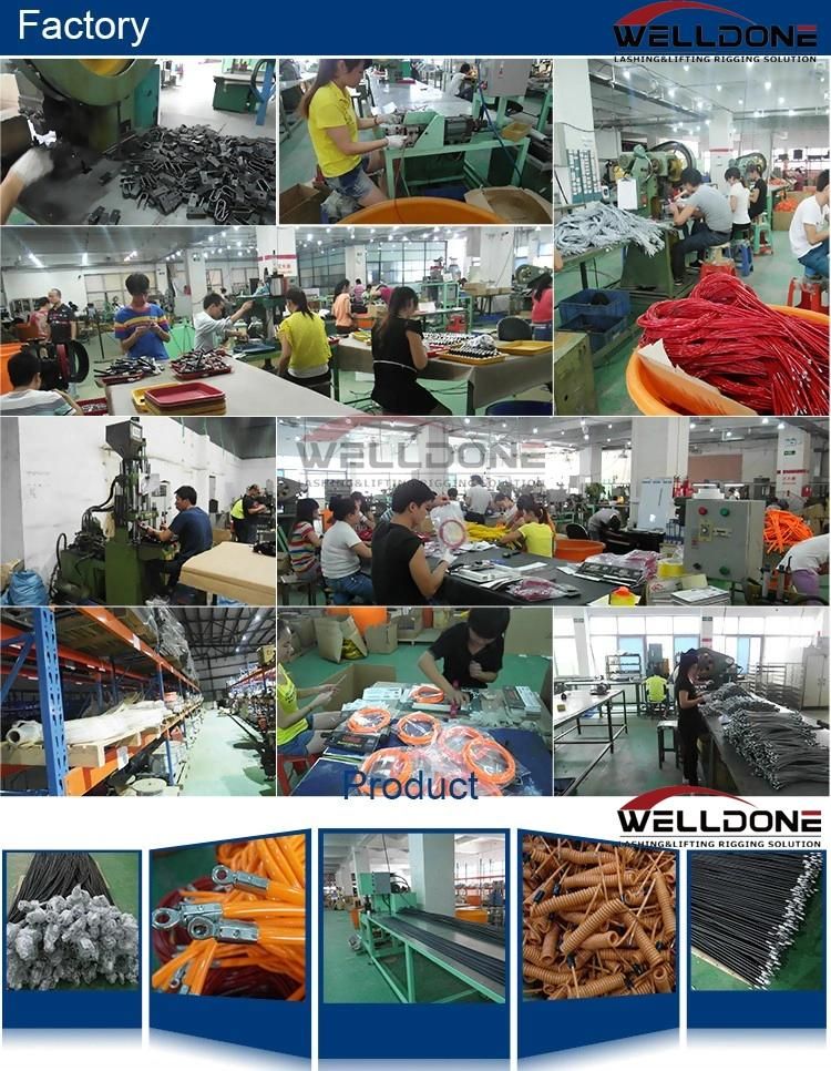 Flolded Eye Electric Galvanized Steel Wire Rope Sling for Crane