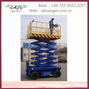 5m to 12m Full Electric Driving Moving Scissor Lift Platform Self Telescopic Lifting Platform Automic Scissor Lift