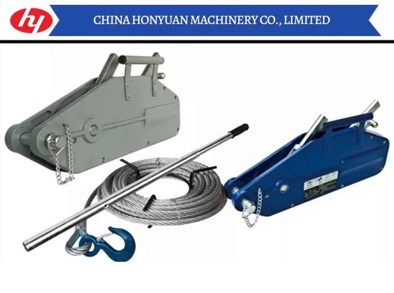 800lbs High Quality Hand Wich Wire Rope Hand Winch Factory Price