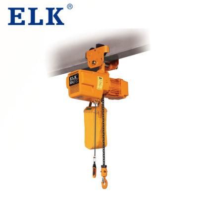 500kg Electric Chain Hoist with Electric Trolley with Overload Clutch