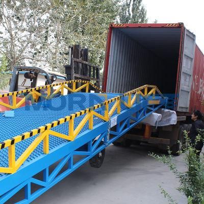 CE Approved Moving Morn CE, ISO Hydraulic Mobile Loading Container Unloading Ramp