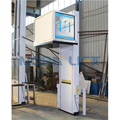 Morn Home Elevator Vertical Wheelchair Platform Lift for Disabled People