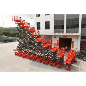 Height Extendable Platform Mobile Scissor Lift with Ce