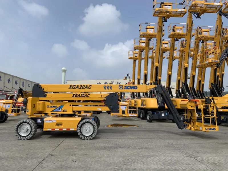 XCMG Official Manufacturer 20m Articulated Boom Lift Xga20AC China New Electric Self-Propelled Mobile Aerial Work Platform for Sale