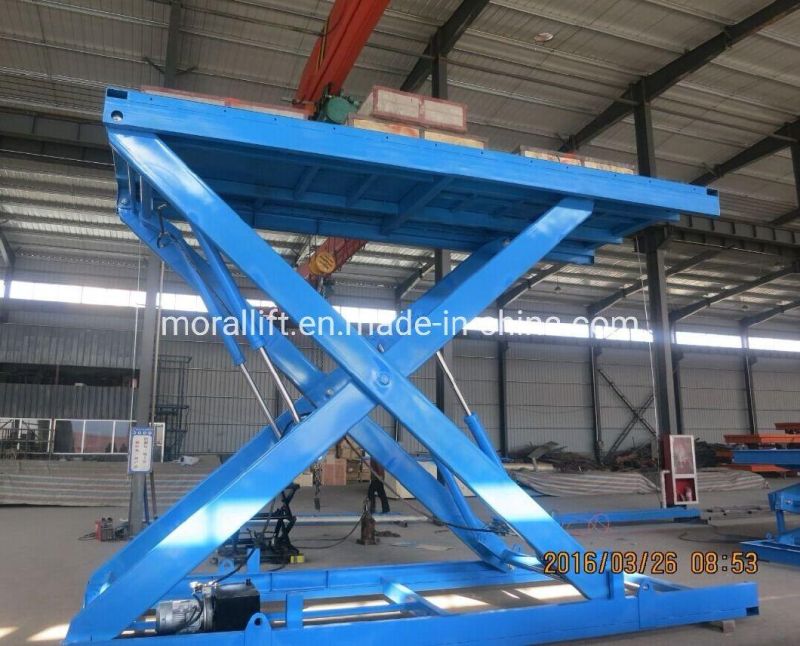 3000kg Capacity Stationary Hydraulic Scissor Mini Lift