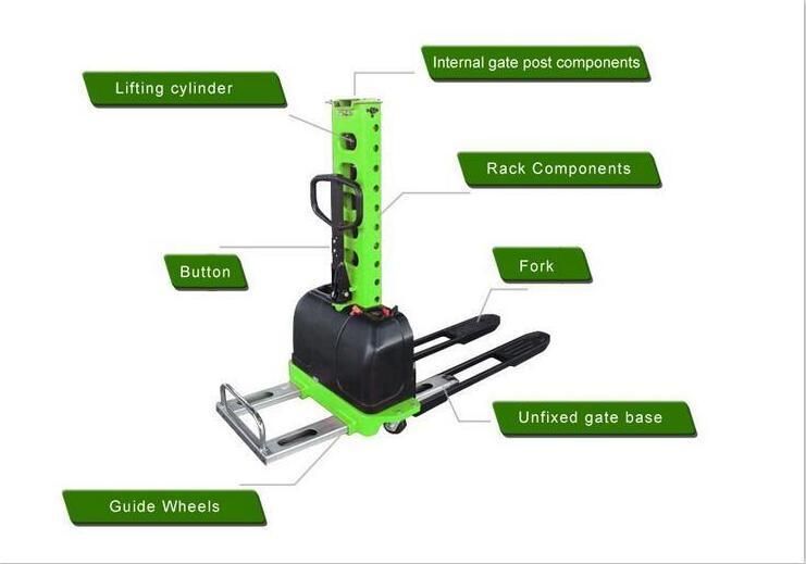 500kg Pedestrian Self Loading Stacker for Vans and Transport Vehicles