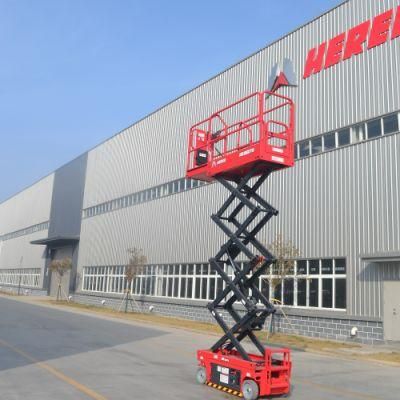 Awp Mewps Ewp Electric Hydraulic Elevated Work Platform 230kg Capacity 6m Mini Scissor Man Lift