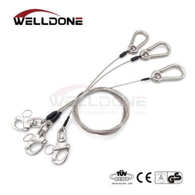 Factory Price Durable Galvanized Steel Wire Cable Sling Using for Suspending