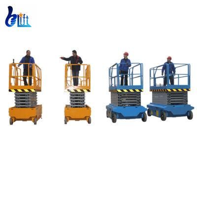 Hydraulic Platform Mobile Electric Motor Load Pallet Stack Stacker Hydrauliic Self Propelled Lifter