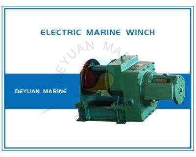 Marine Electric Single Drum Mooring Winch with Warping End