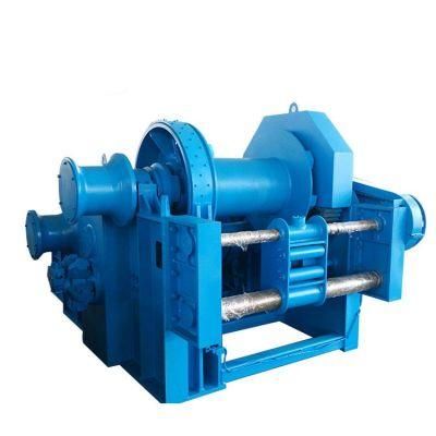 Electric Anchor Winch Trawl Mooring Windlass Electric Hydraulic Towing Winch for Barge