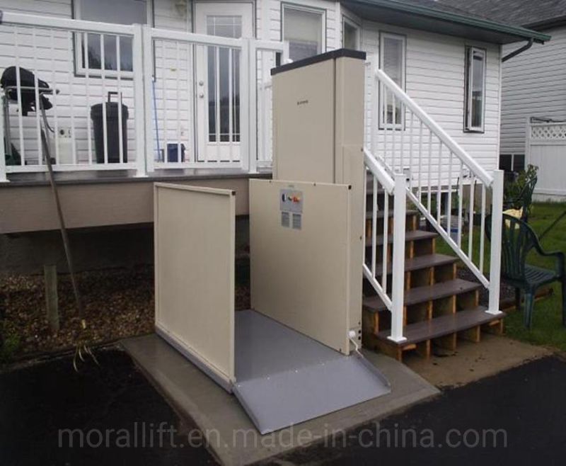 Indoor home wheelchair lift for residential