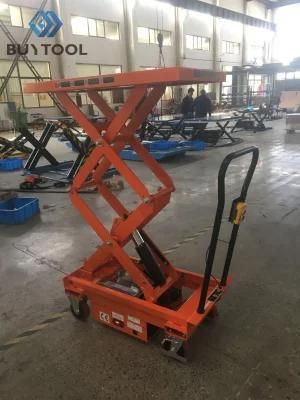 Es50d Mobile Electric Hydraulic Elevating Lift Table Cart