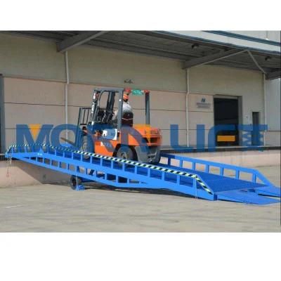 Yard Ramps for Loading and Unloading Goods Container Mobile Dock Ramp