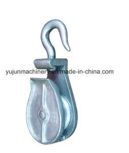 502-B Hot DIP Galvanizing Snatch Block with Hook