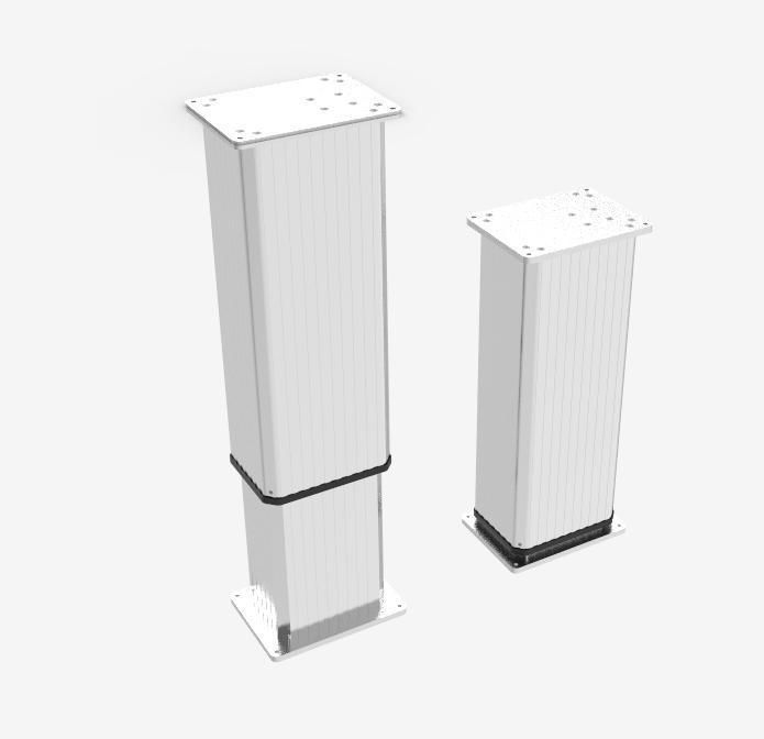 2PCS Synchronous Moving Lifting Column with Controller for Workbench