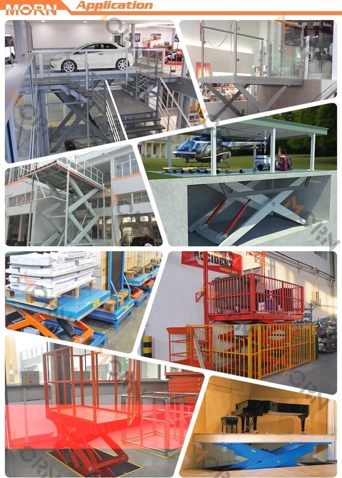 Ce Approved Hot Sale Cargo Scisssor Lift Platform