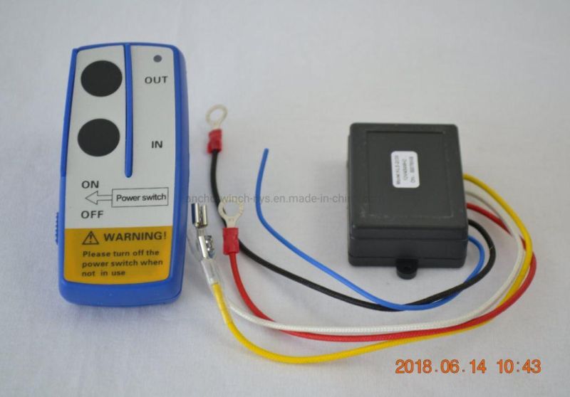 SS316 12V Motor Drum Winch Anchor Winch for Fishing Boat