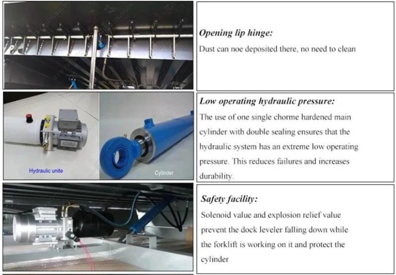 Warehouse Container Loading Platform Board Loading Ramp Hydraulic Dock Leveler