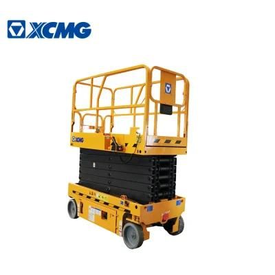 XCMG Factory Gtjz1412 Mobile Electric Hydraulic Self Propelled Scissor Lift Table Platform