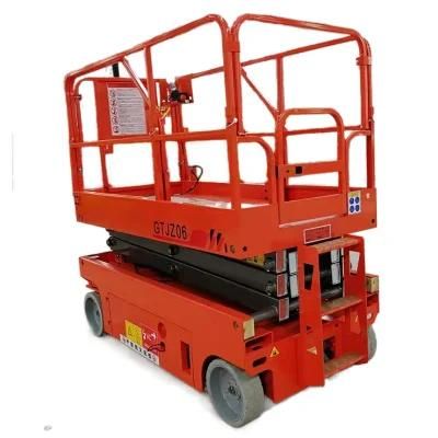 4-12 Meters Height Hydraulic Self-Propelled Scissor Lift Table