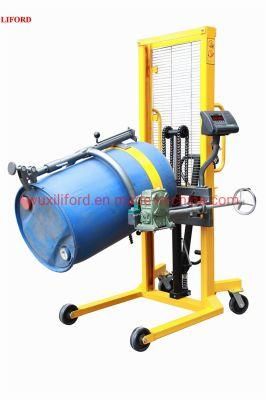 450kg Carrier Loader Hydraulic Drum Lifter Manual Oil Drum Lifter Stacker