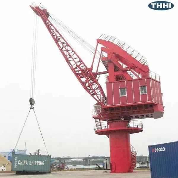Rack-Luffing Port Fixed Cargo Crane