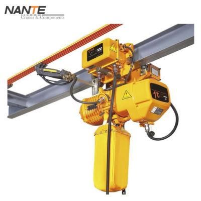 3t 6m Industrial Electric Chain Hoist in Fabrication Plants for Goods Lifting