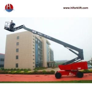 20-40m Self Propelled Diesel Telescopic Boom Lift with Jib Supplier