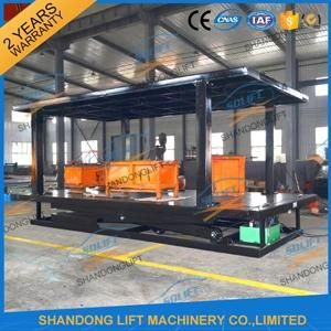 Hydraulic Double Layers Automotive Vertical Car Parking Equipment with Ce