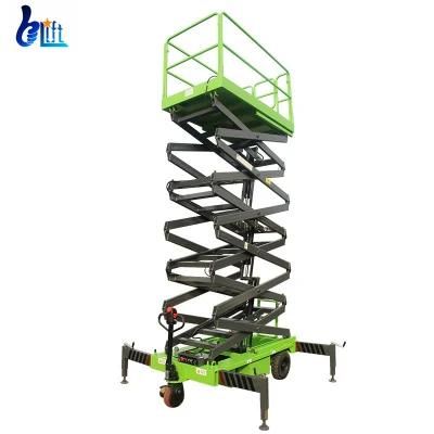 Economic Full Electric Mobile Scissor Lift Manual Lifting Equipment