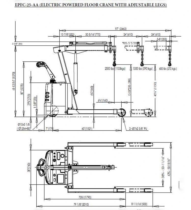 CE ISO Quality Guarantee Small Mini Electric Crane Lift Motors