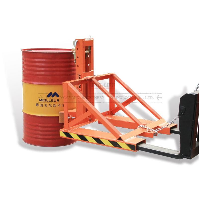 Dg500c Single Gator Grip Heavy Duty Forklift Mounted Drum Grab