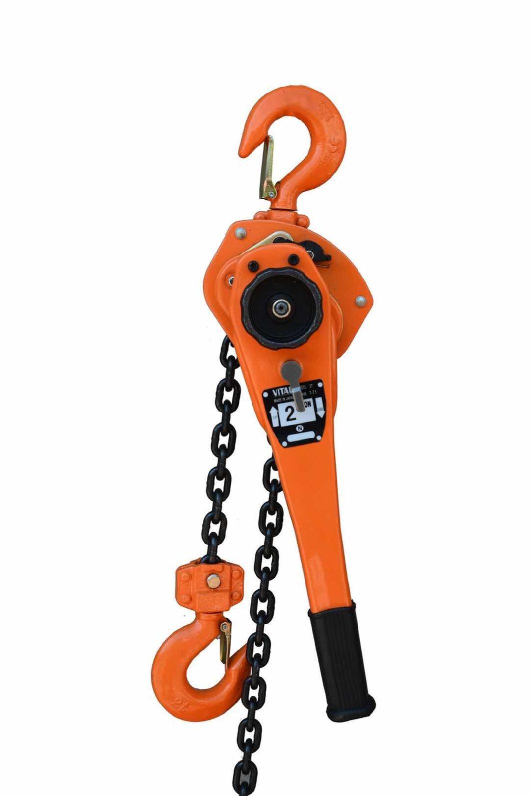 Hand Pulling Manual Chain Hoist Crane Hand Lifting Chain Block with Hook Manual Chain Hoist and Handchain Pulley Block Manual Lever Chain Hoist Crane