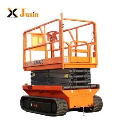 Full Electric Elevating Towable Truck Mobile Elevated Work Platform Arial Work Platform