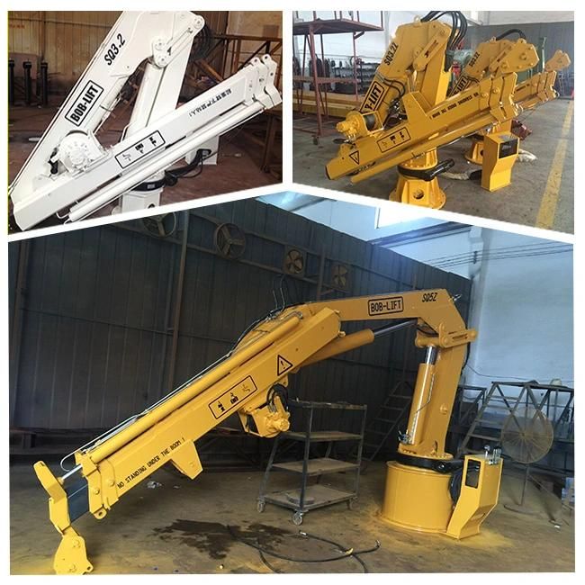 New Condition Knuckle Boom Ship Crane for Sale