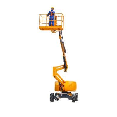 Electric Aerial Work Platform 16 M Small Self Propelled Articulated Lift Platform Price
