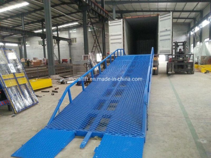 10 Ton Container Forklift Mobile bridge Ramp