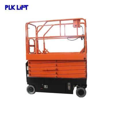 8m 300kg Self Propelled Hydraulic Electric Scissor Lift for Painting