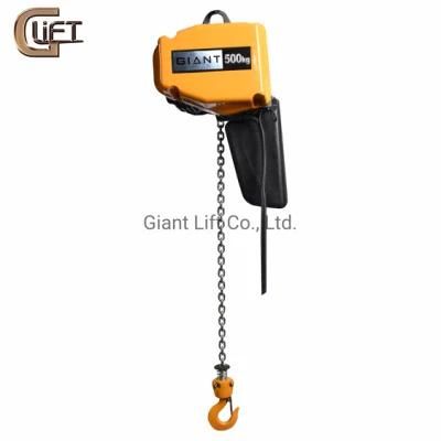 0.5 Tons High Quality Electric Chain Hoist with Hook Giant Lift Chain Block (HHBD-II-0.5)