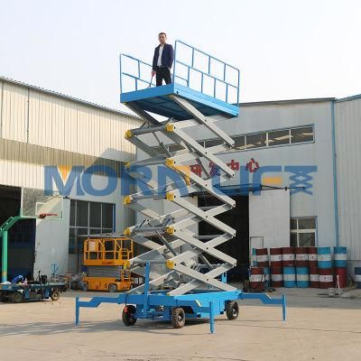 Ce ISO Small Electric Mobile Hydraulic Scissor Man Lifts