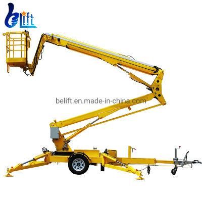 10-22m CE Certificate Electric Aerial Contruction Work Telescopic Boom Lift