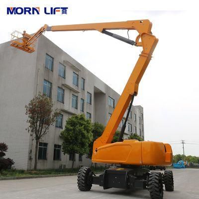 Towable Telescopic Boom Lift Aerial Working Platform