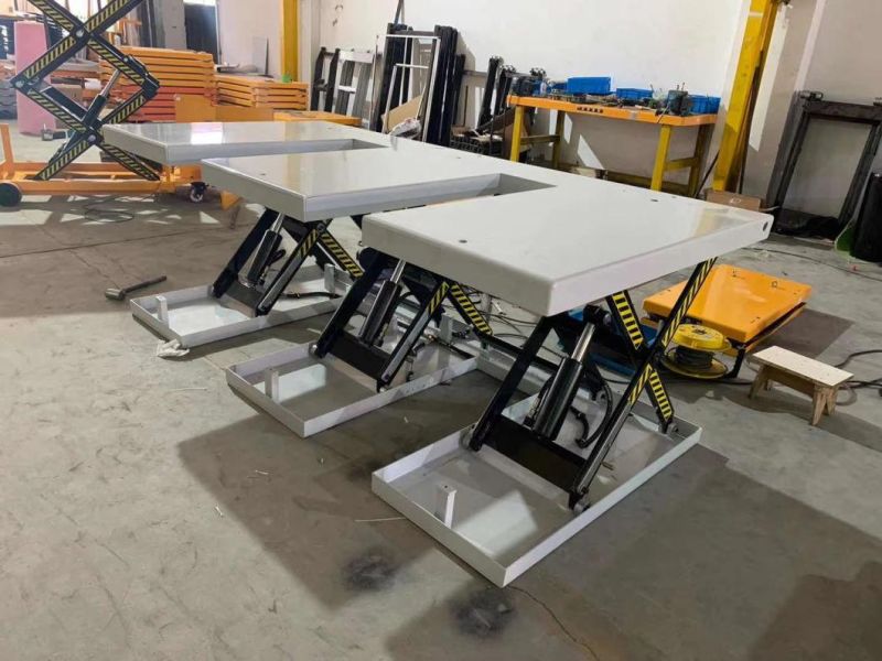 Good Price Easy Operation Safe E-Shape Scissor Lifts for Warehouse