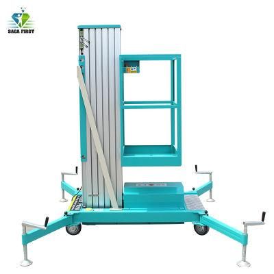 10m 130kg Standard Single Mast Aluminum Lifter for One Person